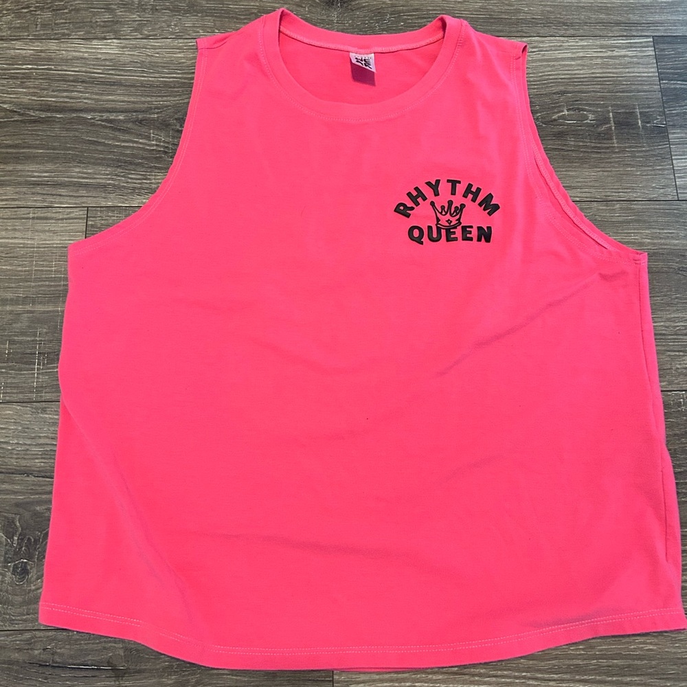 Zumba pink top